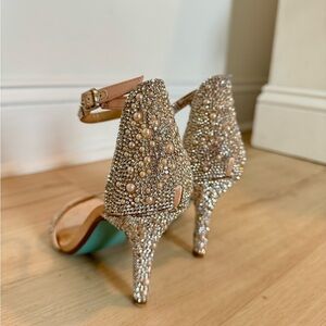 Betsey Johnson Sparkle Heels